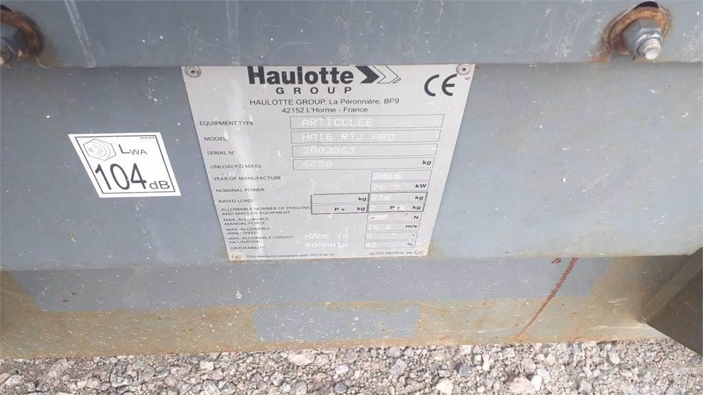 Haulotte HA16RTJPRO Zglobne podizne platforme