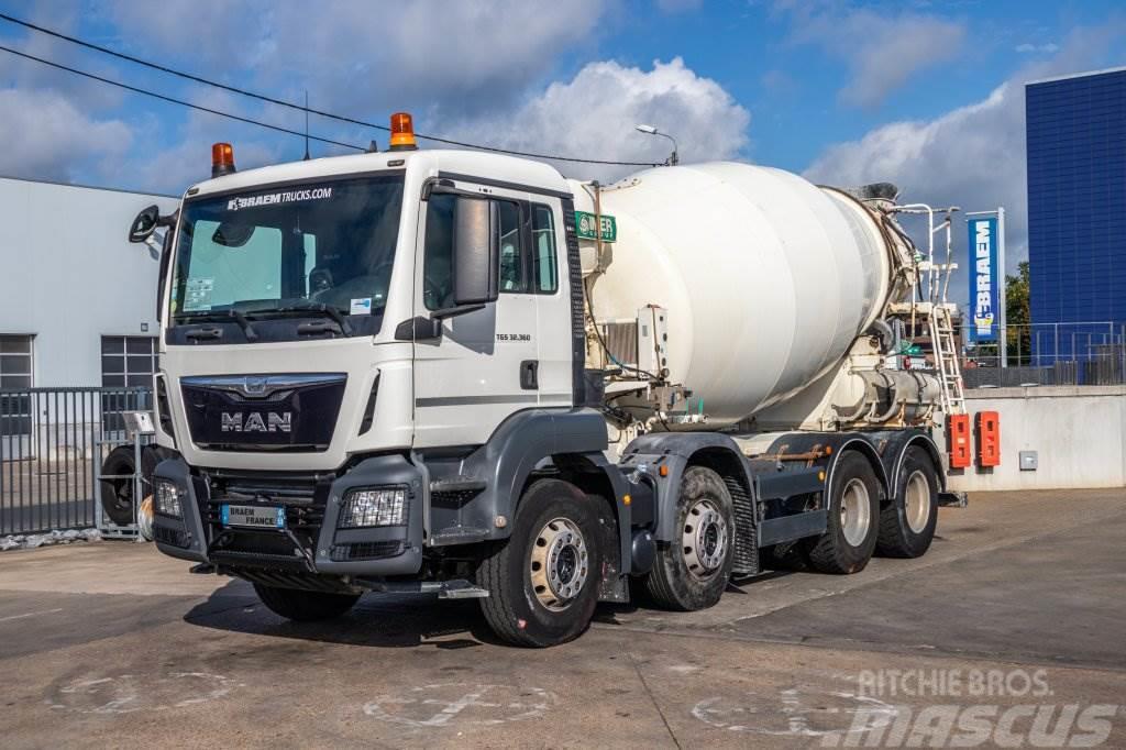 MAN TGS 32.360 BB+MIXER 9M³ Kamioni mešalice za beton