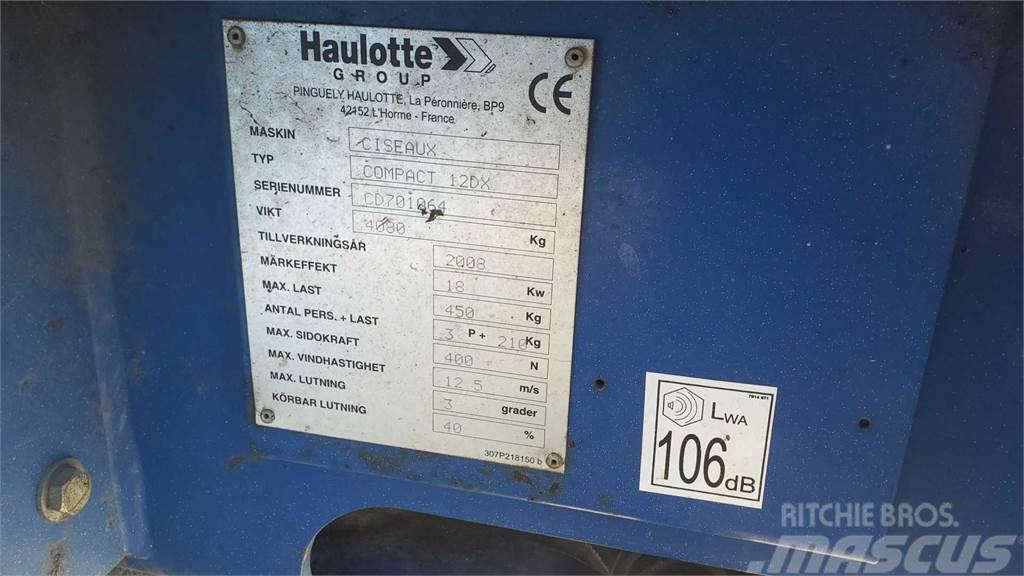 Haulotte C12DX Makazaste platforme