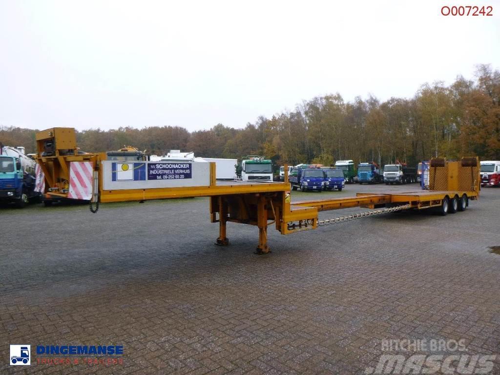 Broshuis 3-axle semi-lowbed trailer E-2190-24 / 47.5 T ext. Poluprikolice labudice