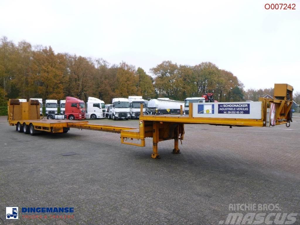 Broshuis 3-axle semi-lowbed trailer E-2190-24 / 47.5 T ext. Poluprikolice labudice