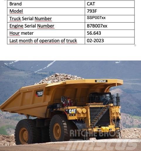 CAT 793 Haul Trucks (Cat Haul Rock Trucks) 793 Damperi za gradilište