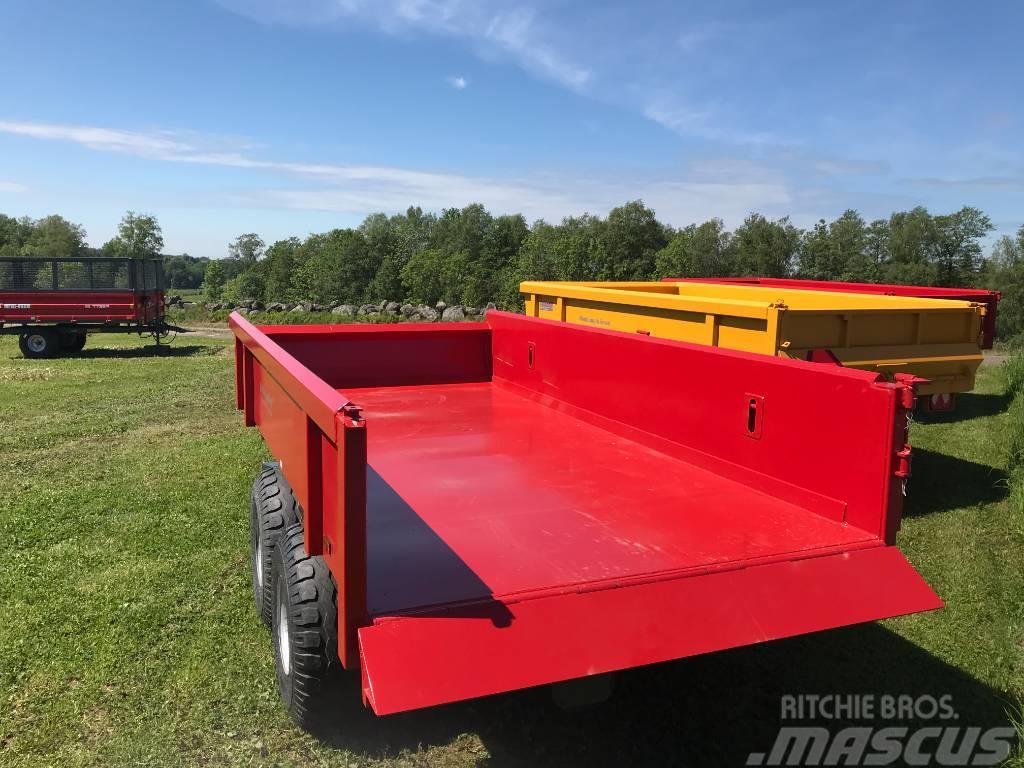 Waldung 7 ton för traktorgrävare extrautrustad Kiper prikolice