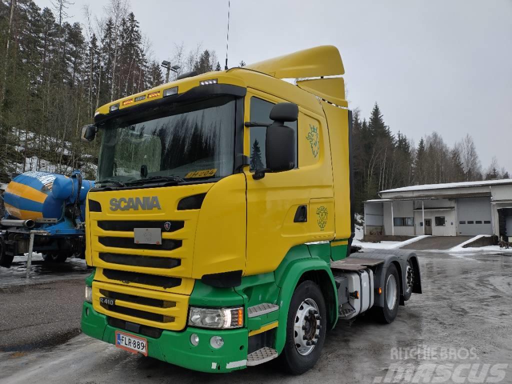 Scania R410 6x2 hydrauliikka, ADR,Euro6 Tegljači