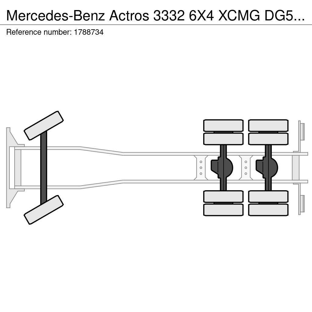 Mercedes-Benz Actros 3332 6X4 XCMG DG53C FIRE FIGTHING PLATFORM Auto korpe