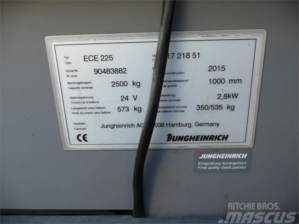 Jungheinrich ECE 225 2380x510mm Niskodizajući komisioni viljuškar