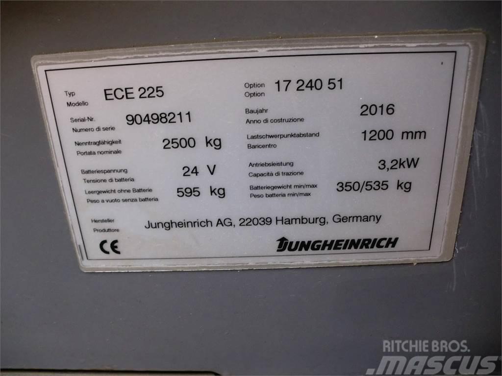 Jungheinrich ECE 225 2400x510mm Niskodizajući komisioni viljuškar