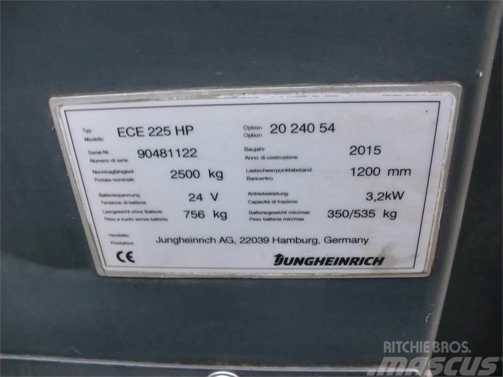 Jungheinrich ECE 225 HP 2400x540mm Niskodizajući komisioni viljuškar
