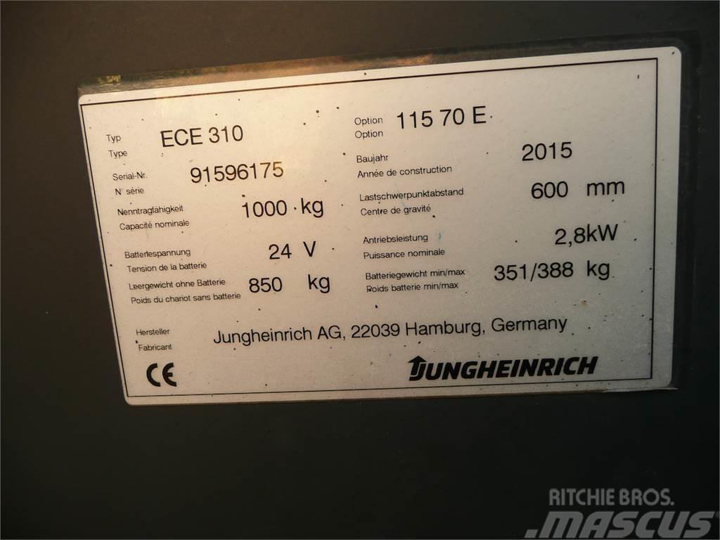 Jungheinrich ECE 310 70 E 1150x560mm Niskodizajući komisioni viljuškar