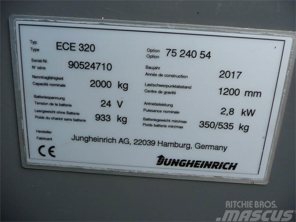 Jungheinrich ECE 320 2400x540mm Niskodizajući komisioni viljuškar