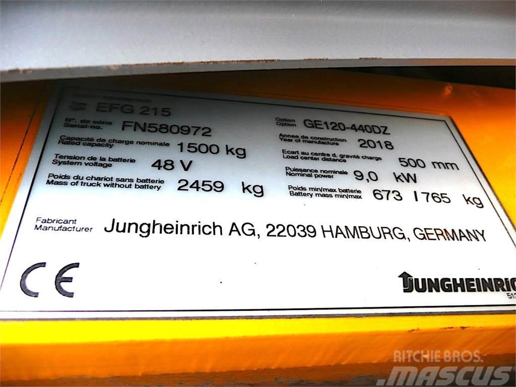 Jungheinrich EFG 215 440 DZ Električni viljuškari