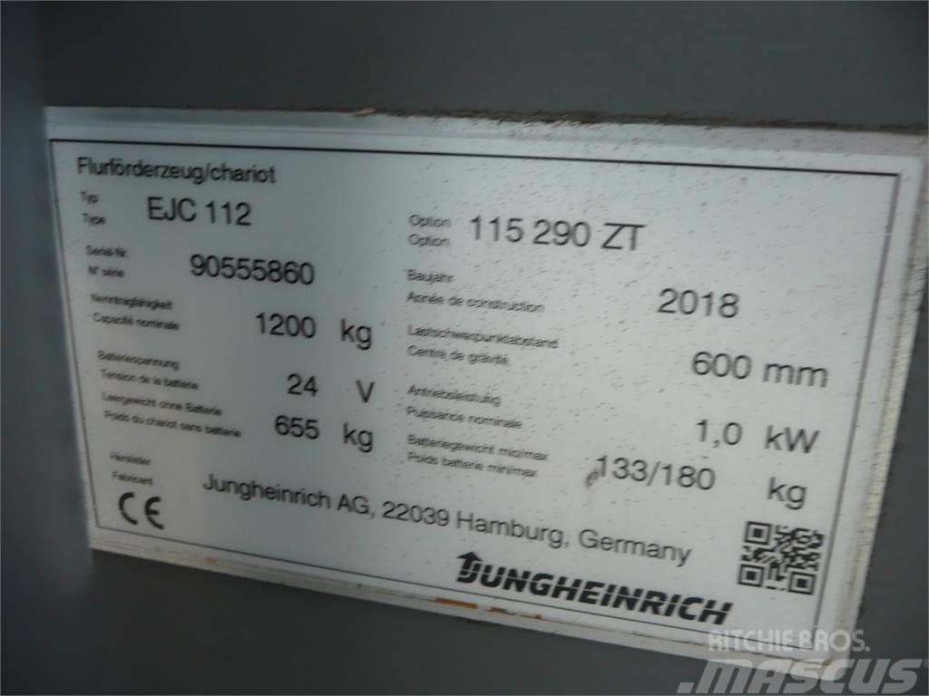 Jungheinrich EJC 112 290 ZT Samopogonski ručni viljuškari