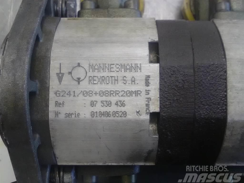 Rexroth - Mannesmann G241/08+08RR20MR - Gearpump Hidraulika