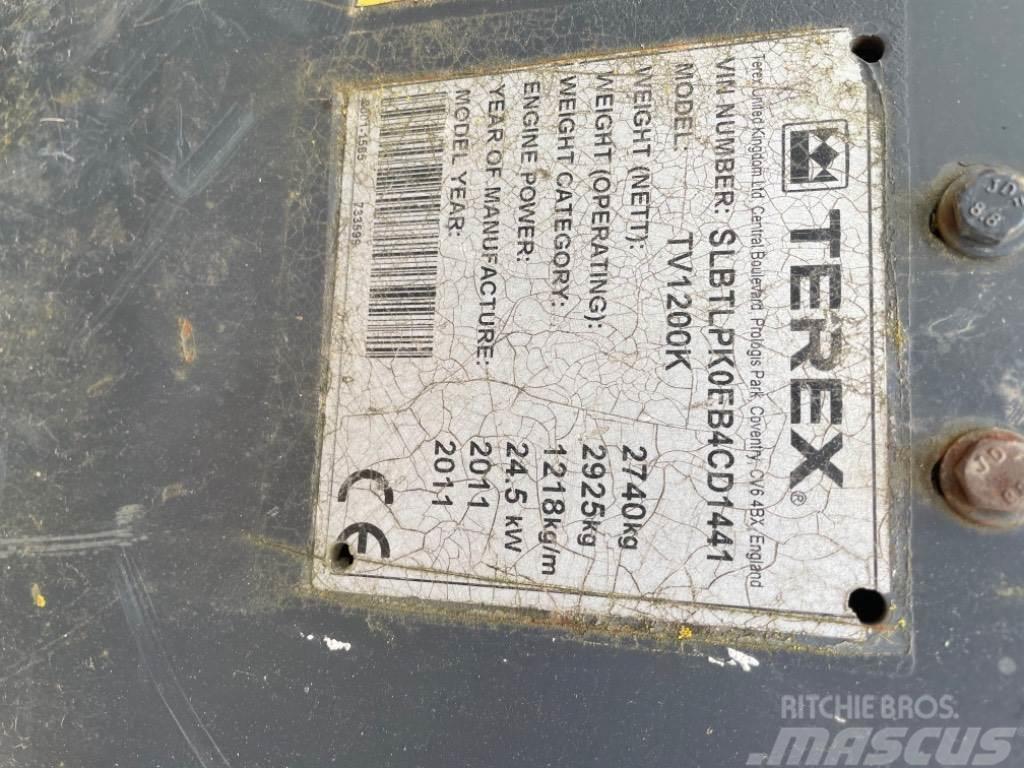 Terex TV1200 *RESERVED Valjci sa duplim bubnjem