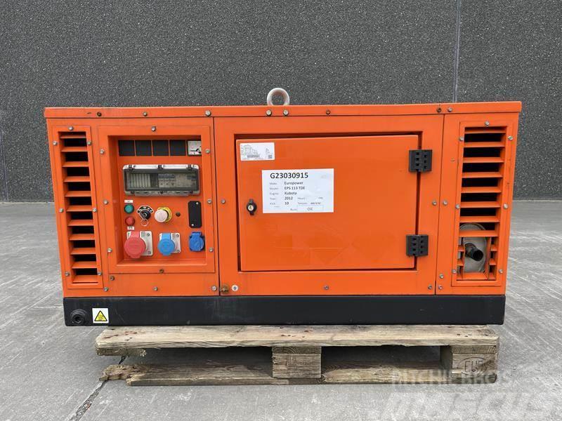 Europower EPS 113 TDE Dizel generatori