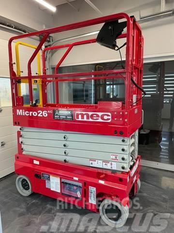 MEC Micro26 AC Electric Scissor Lift Makazaste platforme