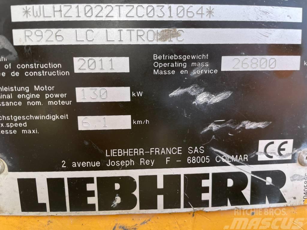 Liebherr R 926 LC Bageri guseničari
