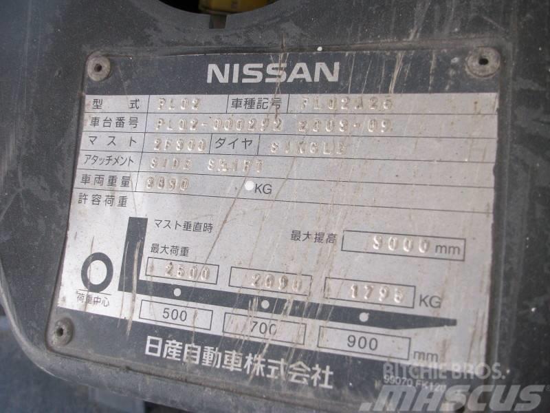 Nissan PL02A25 Plinski viljuškari
