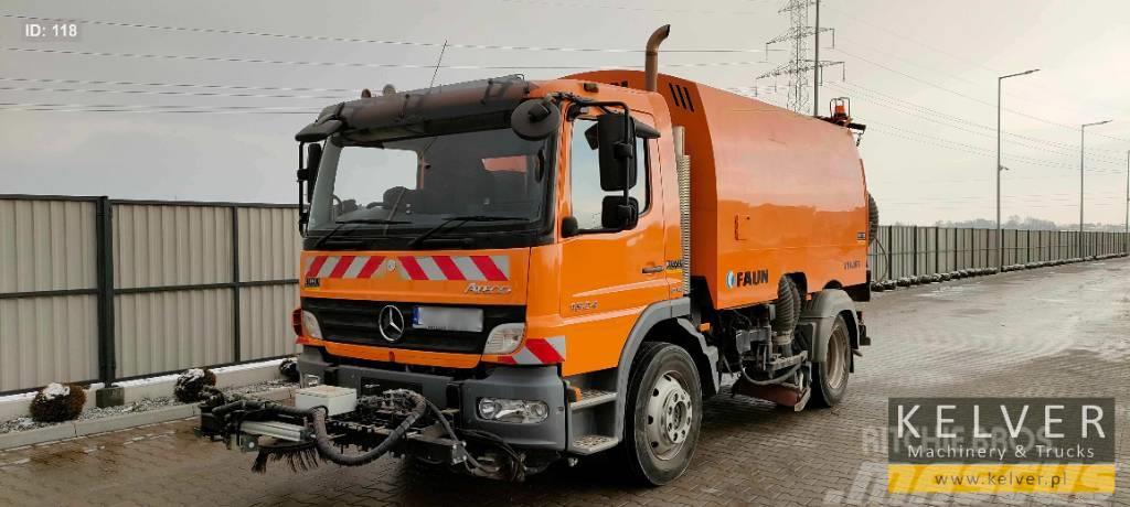 Mercedes-Benz Atego 1624 zamiatarka FAUN Viajet 6R Polovni kamioni za čišćenje
