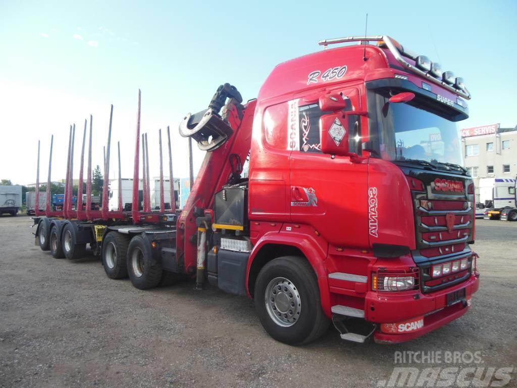 Scania R 450 Kamioni za drva Šticari