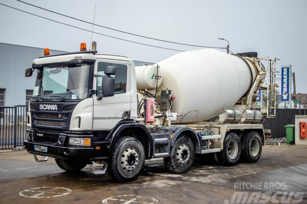 Scania P410+E6 + STETTER 9M3 Kamioni mešalice za beton