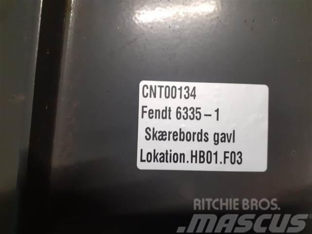 Fendt 6335 Dodatna oprema za kombajne