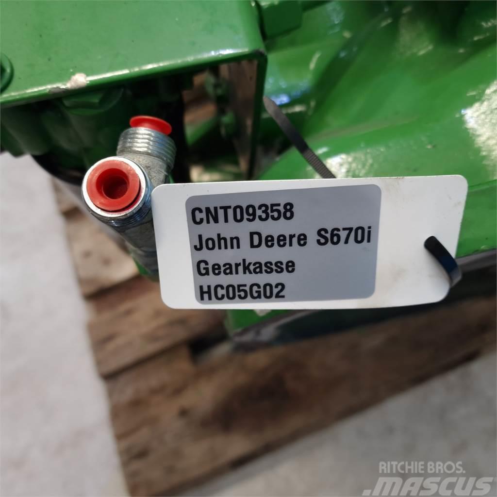John Deere S670 Menjač