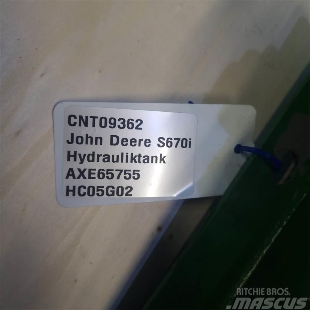 John Deere S670 Hidraulika