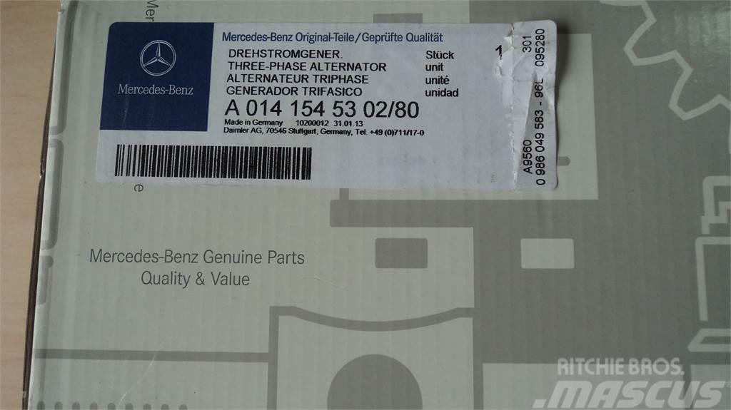 Mercedes-Benz ALTERNADOR MB A0141545302/80 Ostale kargo komponente