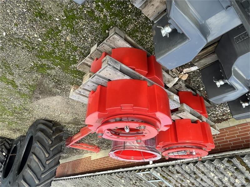 Fendt 2 X 1000 KG hjulvægte Ostala dodatna oprema za traktore