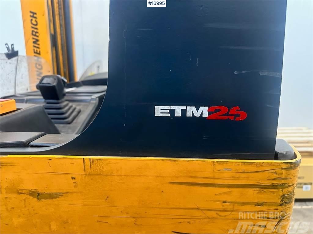 Jungheinrich ETM25 Truck. Rep object. Viljuškari - ostalo