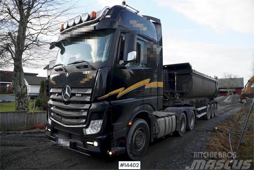 Mercedes-Benz Actros 2653 6x4 Truck w/ hydraulics. Tegljači