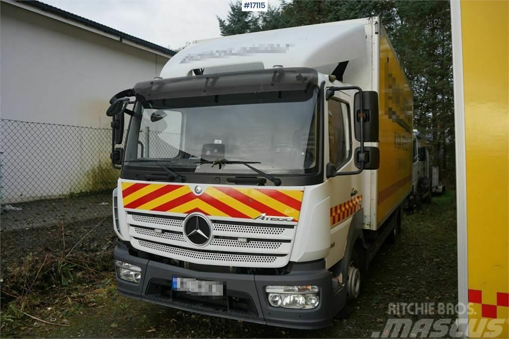Mercedes-Benz Atego 818 4x2 Automatic gearbox and low mileage! Sanduk kamioni
