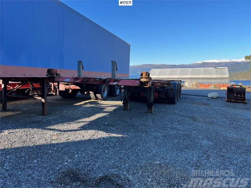 Renders 3 Axle Container trailer w/ extension to 13.60 Ostale prikolice