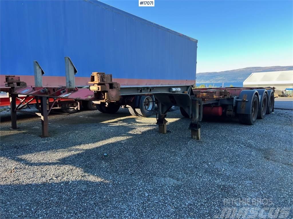 Renders 3 Axle Container trailer w/ extension to 13.60 Ostale prikolice