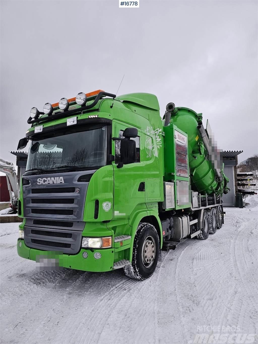 Scania R420 tridem 8x4 super suction w/only 1 owner Komunalna vozila za opštu namenu