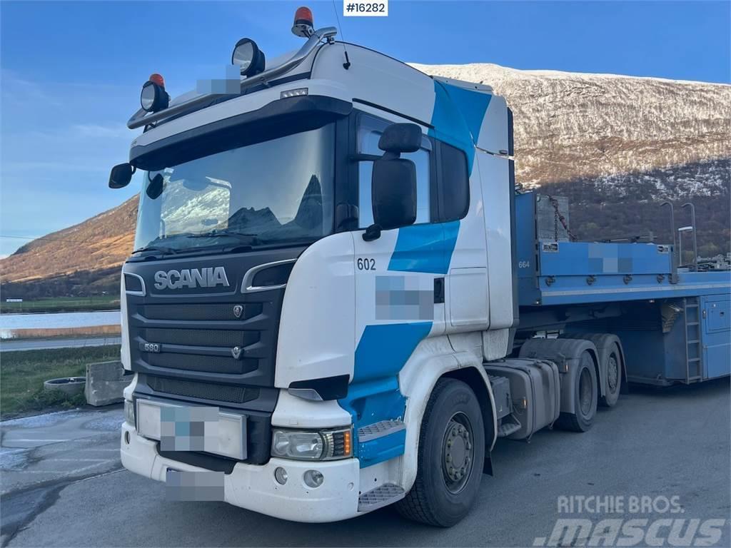 Scania R580 6x2 tractor unit w/ Euro 6 SEE VIDEO Tegljači