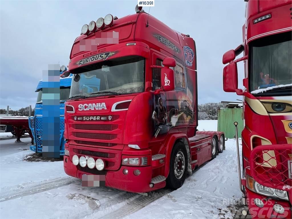 Scania R580 6x2 tractor unit w/ hydraulics Tegljači