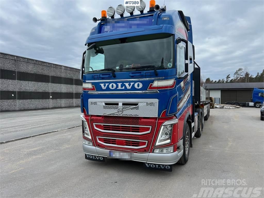Volvo FH540 6x2 crane tractor w/ 18 t/m 2012 palfinger c Rol kiper kamioni sa kukom za podizanje tereta