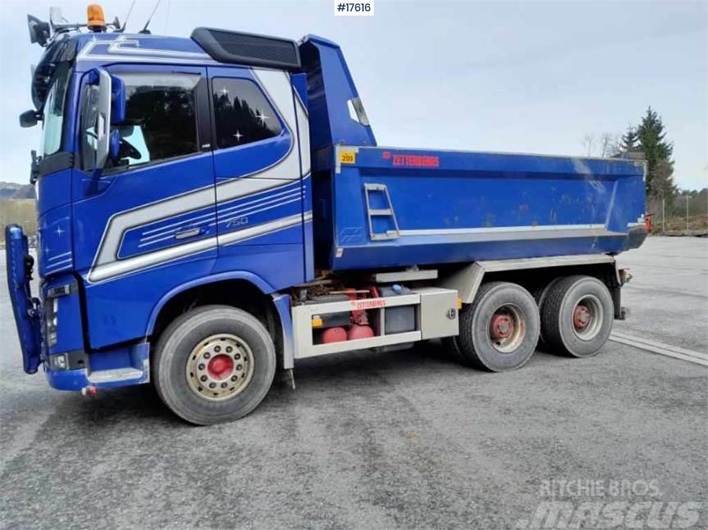 Volvo FH750 6x4 tipper Kiperi kamioni
