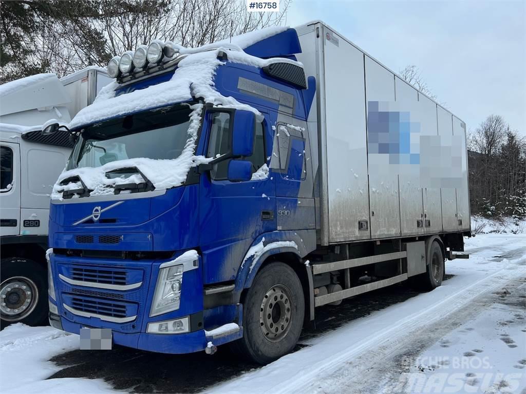 Volvo FM 330 4x2 box truck w/ full side opening Sanduk kamioni