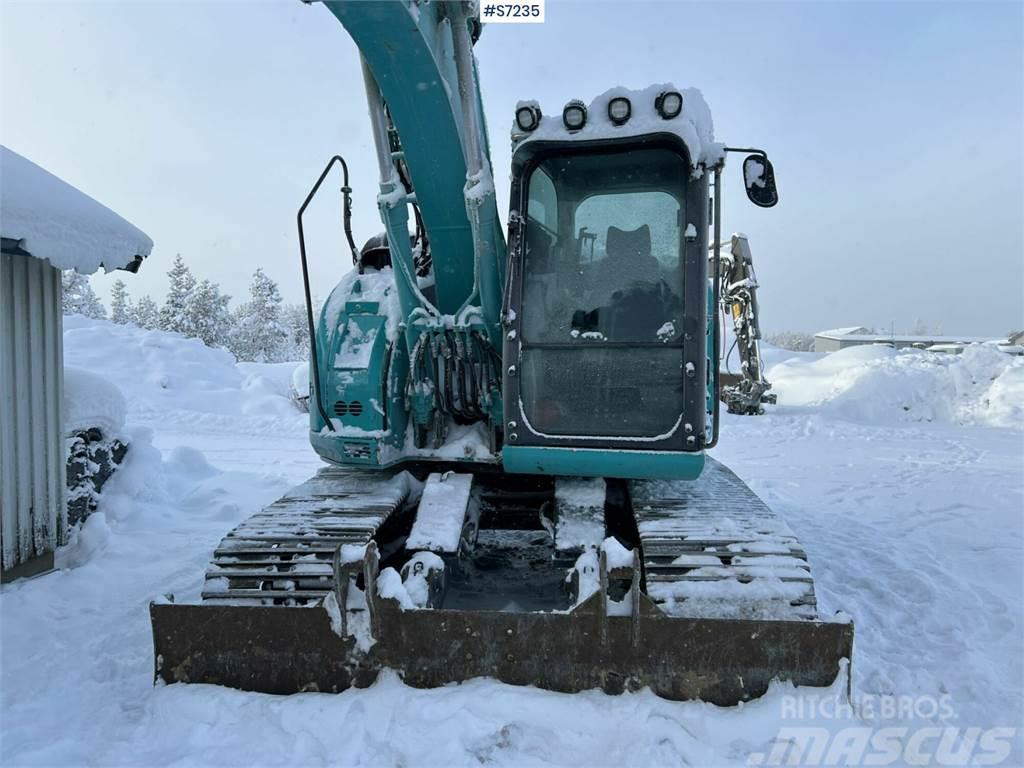 Kobelco SK140 SRLC-5 Excavator with Engcon rototilt Bageri guseničari