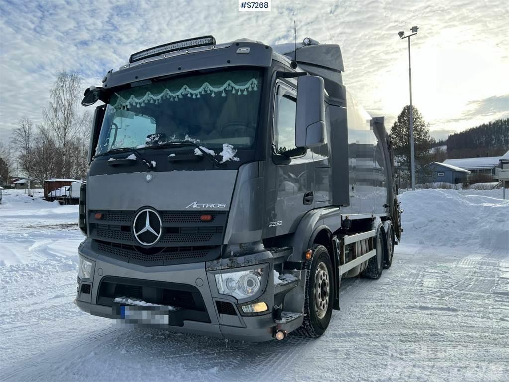 Mercedes-Benz Actros 963-0-C Garbage Truck Rear Loader SEE VIDEO Kamioni za otpad