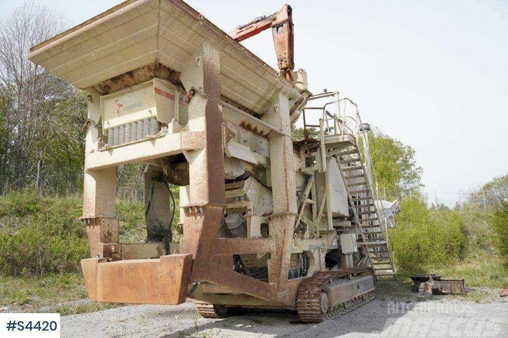 Metso Lokotrack LT125 Jaw crusher on tracks, SEE VIDEO Drobilice
