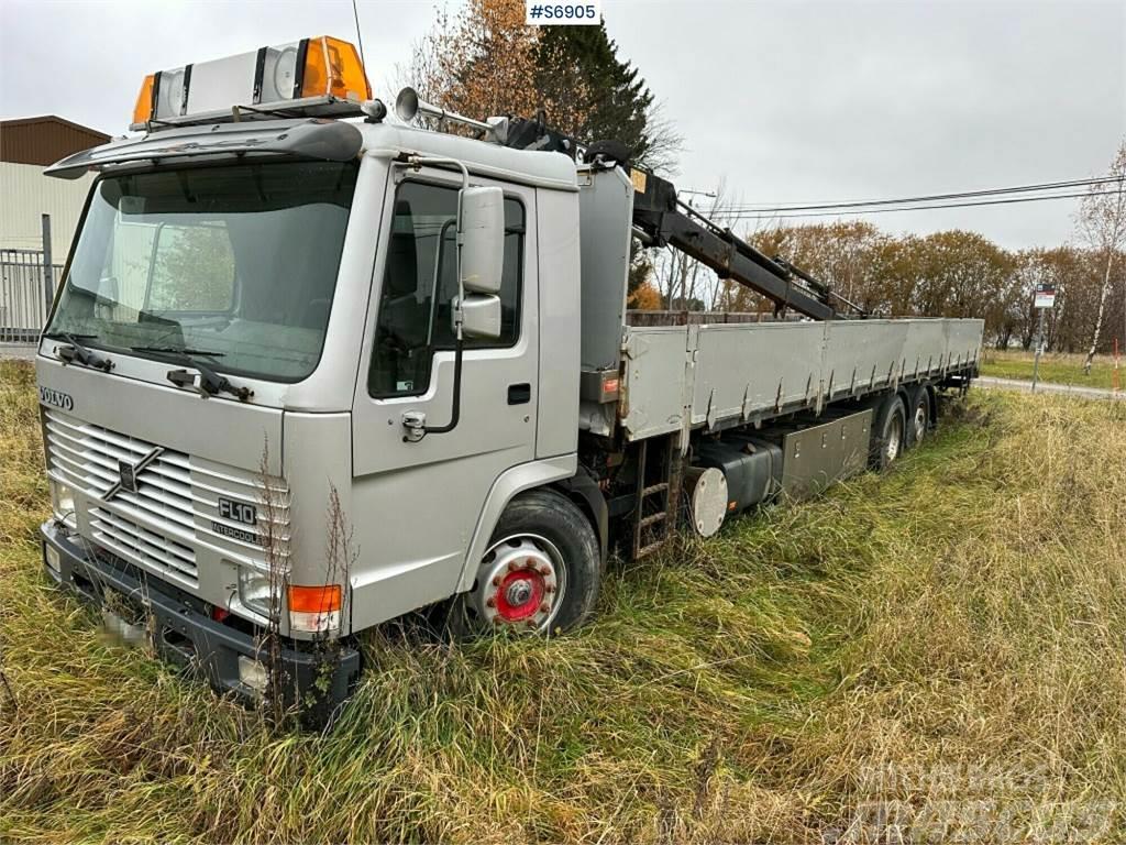 Volvo Crane truck FL10 with long flatbed (Rep. Object) Kamioni sa kranom