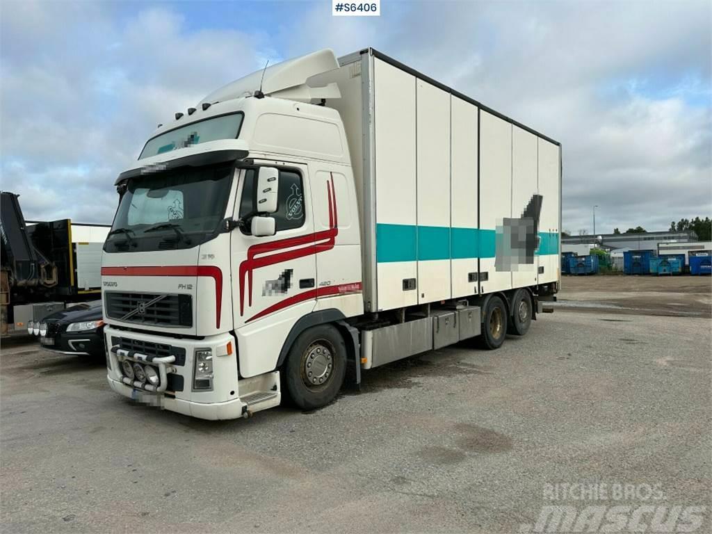 Volvo FH12 6x2 Box truck with opening side and tail lift Sanduk kamioni