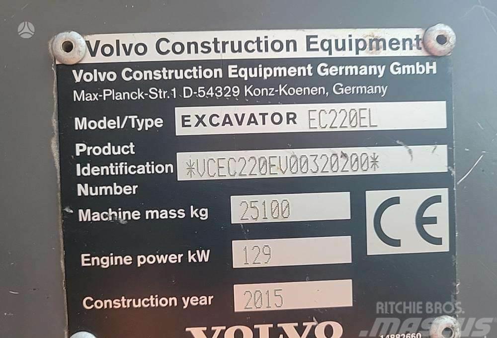 Volvo EC220E Bageri guseničari
