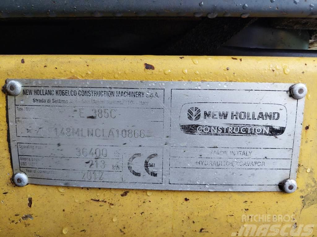 New Holland E385C Bageri guseničari