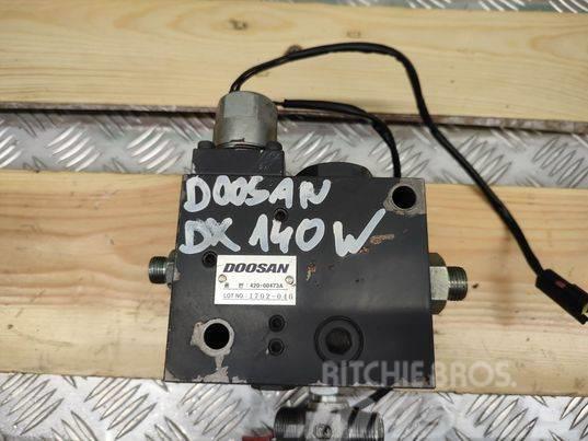 Doosan DX 140 W (1702-046)  hydraulic block Hidraulika