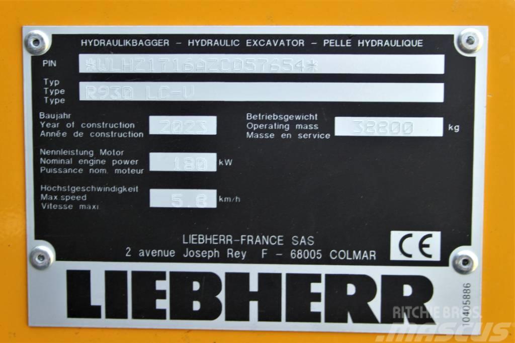 Liebherr R 930 LC-V Bageri guseničari